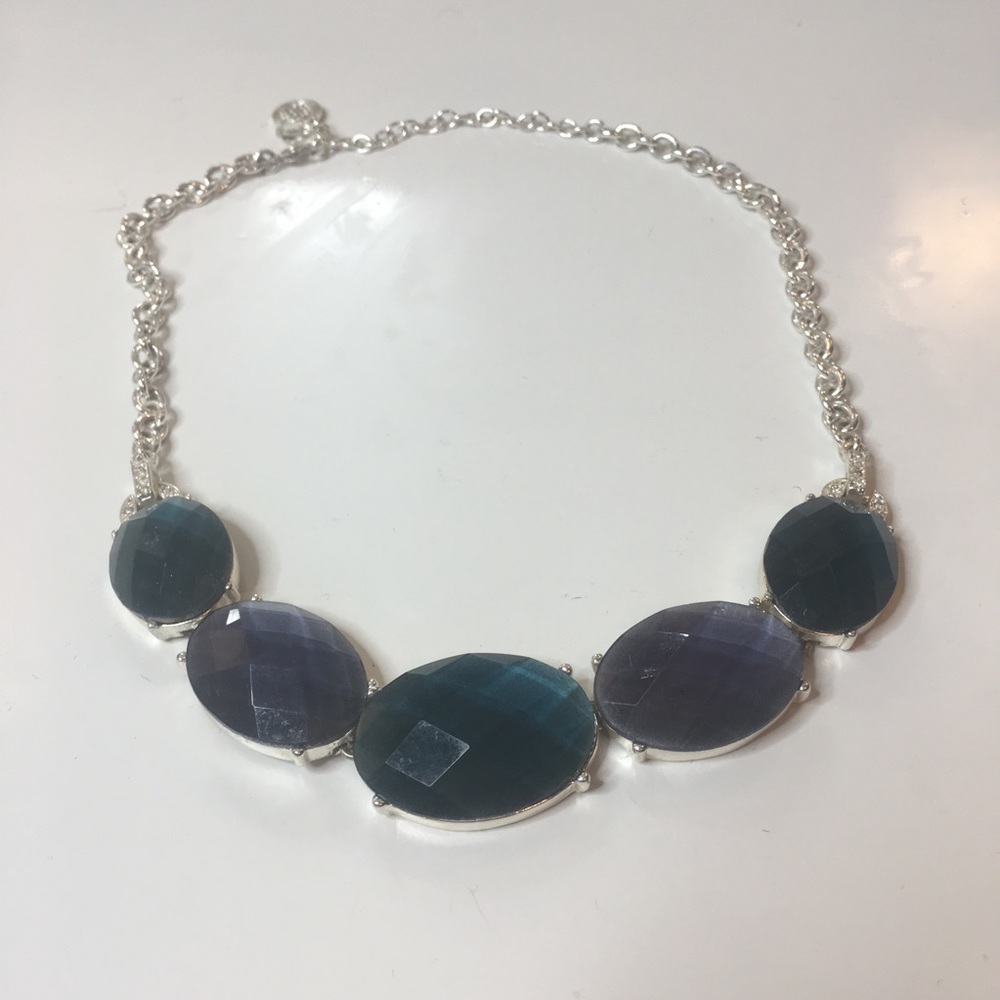 Blue Statement Necklace